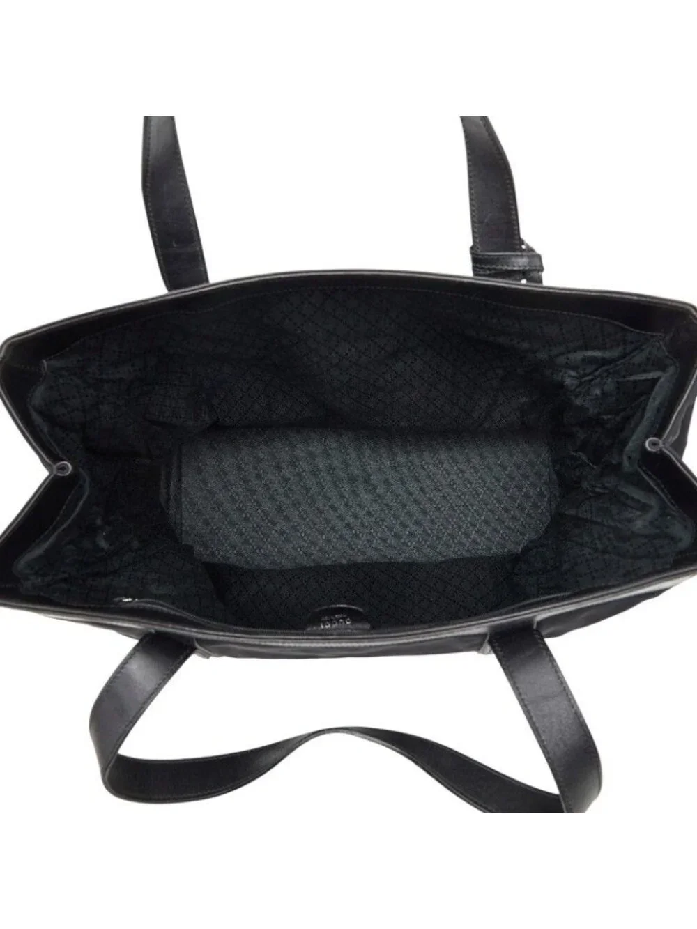 Gucci Tote 002 Black Nylon Canvas